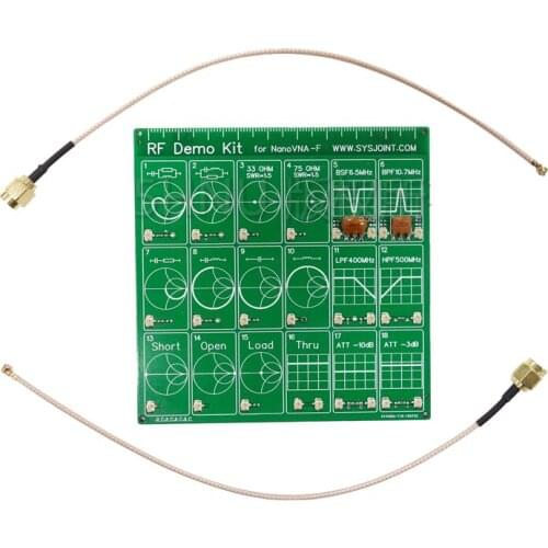 RF Demo Kit For NanoVNA VNA Test board Vector Network Test Filter Attenuator I4-002