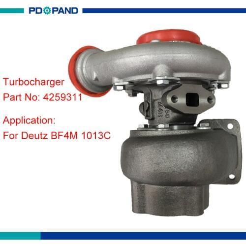 Auto turbo kit S200 turbolader turbocharger for DEUTZ BF4M 1013C engine T915187 127606 319278 319212 4259311 04259311 24426737