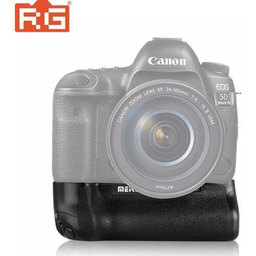 Meike MK-5D4 Vertical Battery Grip for Canon EOS 5D mark IV as BG-E20 Compatible Camera works with LP-E6 or LP-E6N Battery