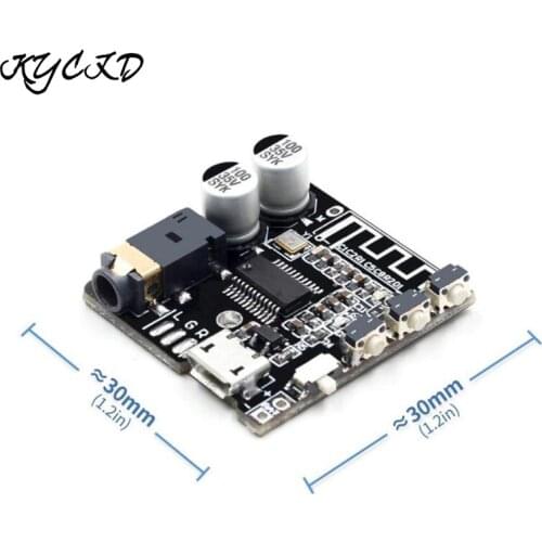 VHM-314 V2.0 Bluetooth 5.0 Audio Receiver Module Lossless Car Decoder Wireless Stereo Music Player With Button For Speaker