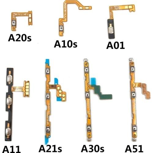 20pcs , Volume Button Power Switch On Off For Samsung A01 A11 A20 A30 A40 A50 A60 A70A10S A20S A21S A30S A51 A21 A31 A41 A50S A9