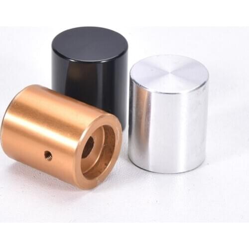 20mm diameter 24MM High straight handle aluminum knob