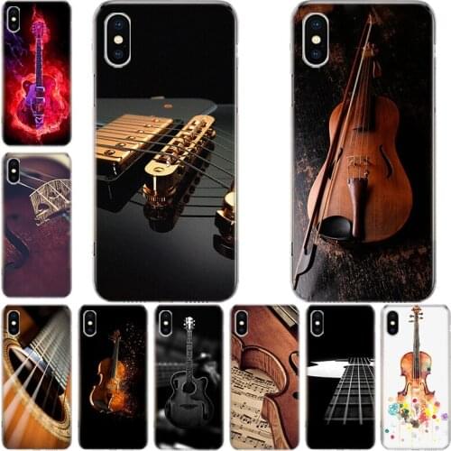 Musical instruments Phone Case For Iphone 12 Mini 11 Pro XS Max XR X 8 7 6 6S Plus SE 2020 5 5S SE Cover Shell Coque