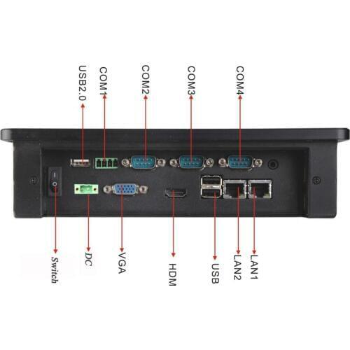 D2800 8.4 inch industrial panel pc with 2GB RAM