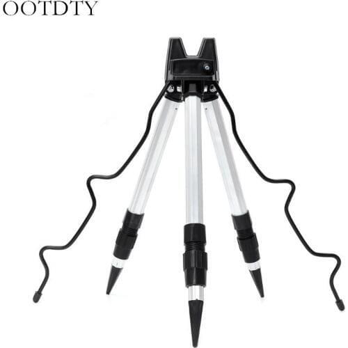 Fishing Rod Holder Triangle Support Pole Mount Telescopic 2 Section Stretch Portable Outdoor Sea Fishing Tripod Tackle