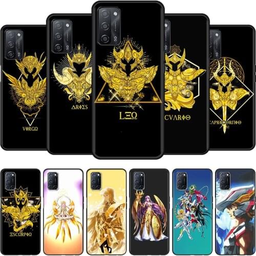 Saint Seiya SoG Cell Phone Case for Oppo A53 A9 2020 A52 A93 Find X2 Lite X3 Reno 3 4 Pro 5G Ace A55 A94 A74 Cases Cover