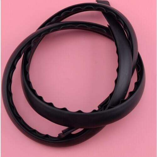Left Car Roof Weatherstrip Moulding Trim Seal Black Rubber Fit for Honda Civic 2012 2013 2014 2015