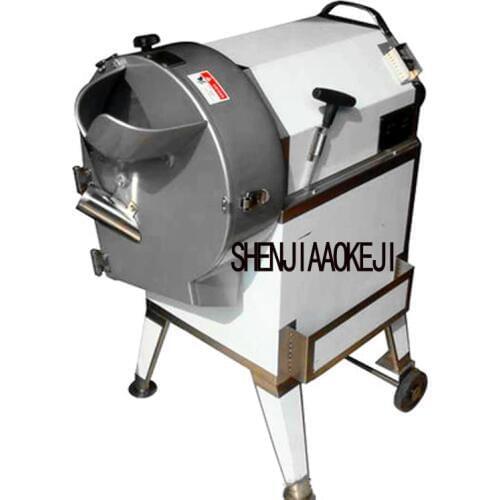 Stainless steel potatoes dicing machine carrots shred silk slicing machine multifunction bulbous dicer machine 220V 1PC