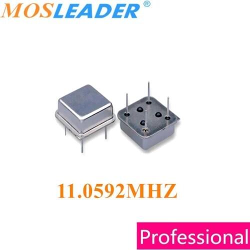 Mosleader 11.0592MHZ 100PCS DIP4 4P OSC Active Crystals Made in China