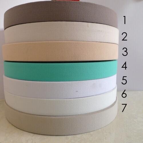 25 Meters 1" 25mm Underwear Nylon Elastic Bands Elastic tapes Wholesale