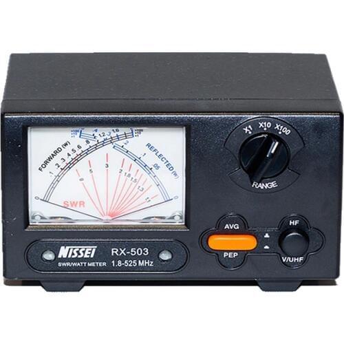 NISSEI RX-503 1.8-525Mhz short wave UV standing wave meter power meter SWR form RS503