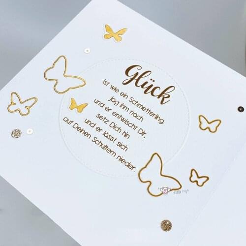 New Butterfly group decoration metal Cutting Dies Stencils DIY Scrapbooking Paper/photo Cards Embossing Dies