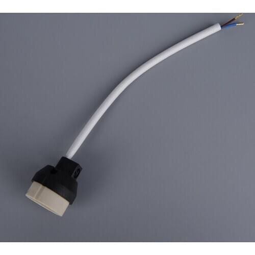 New GU10 Base Socket Adapter Wire Connector Porcelain Halogen GU10 Lamp Holder LampHolder for LED Spot Light Bulb Ceramic