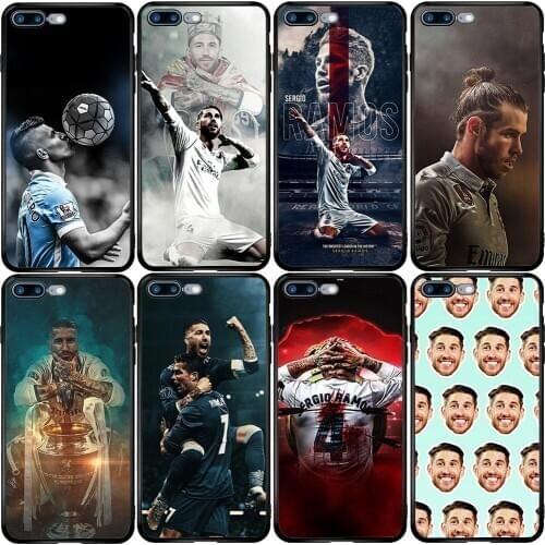 Phone Case for iPhone 5 5s SE 2020 6 6S 7 8 XS XR 11 12 Oneplus 3 5T 6T 7T Pro Max Plus Sergio Ramos SR4