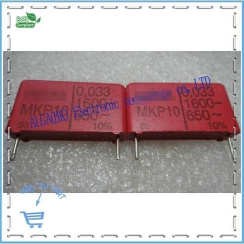 Wei ma MKP 10 film capacitor 0.033 uf nf 33 333/1600 v P = 22.5 mm