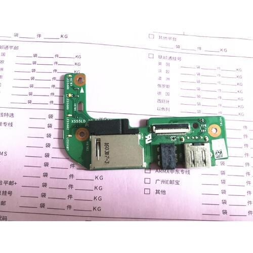 Suitable For ASUS X555 X555L X555LD X555LD_IO USB AUDIO CARD READER BOARD REV:2.0 MB 100% Tested Fast Ship