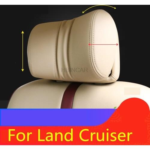 For Toyota Land Cruiser 2010-2020 Headrest Pillow Car interior Multifunction Car use personality Auto Accessories Back cushion