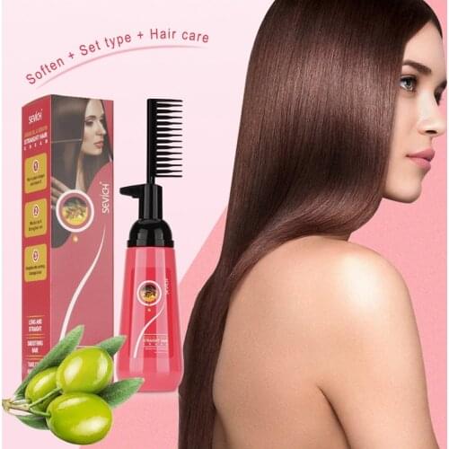 Sevich Collagen 150ml Hair Straightening Cream Salon Smoothing & Nourishing Straight Hair Cream for Woman Haircare Relaxer Cream