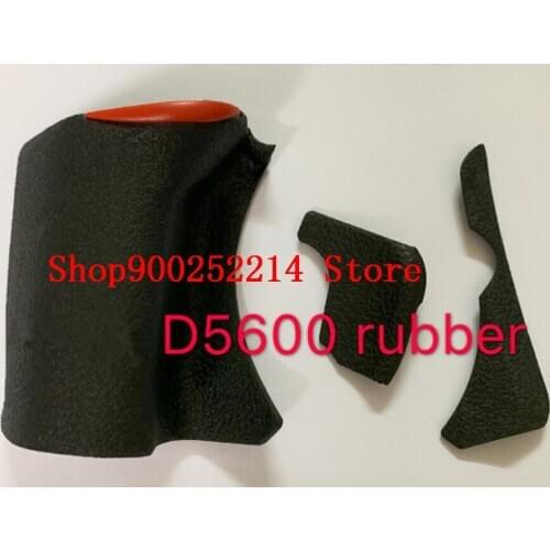 Repair Parts For Nikon D5600 Front Handle Grip Rubber Cover / Side Rubber / Thumb Rubber 3 pieces New Original