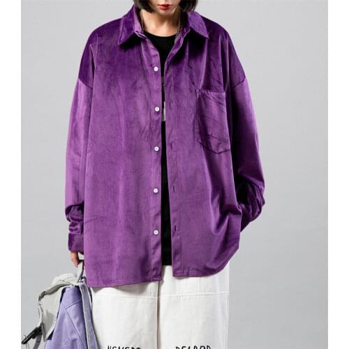 2020 Autumn Mens Clothing Velvet Long Sleeve Hawaiian Shirt Loose Casual Fashion Shirt Camisa Masculina Large Size M-5XL