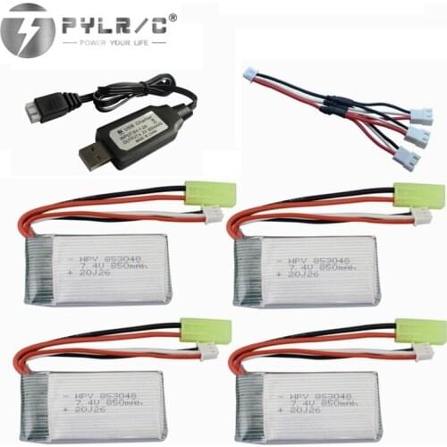 7.4V850mah rechargeable battery charger set for 9300 9301E 9302E 9303E 9034E 9305E Remote Control 4WD High-speed Off-road RC Car
