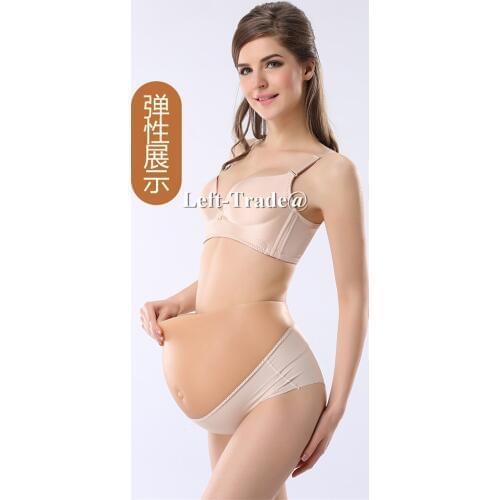 8~10 months big silicone pregnant belly for crossdresser christomas gift wholesale drop shipping