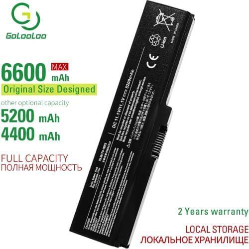 6600mAh PA3817U-1BRS PA3816U-1BAS New Battery for Toshiba Satellite A660 C640 C650 C655 C660 L510 L630 L640 L650 U400 L750 L755