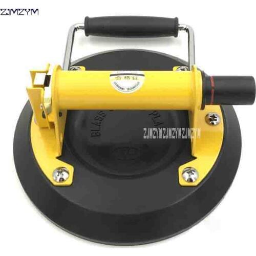 BX1-C Hand Pump Glass Suction Plate 206mm(8 ") Large Suction Flat Glass Adsorption Handling Single Claw Sucker 80-180KG