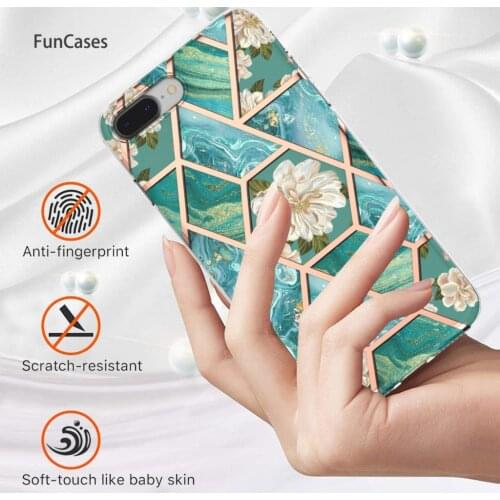 Luxury IMD Phone Cover For funda Apple iPhone 7 Plus Positivo Transparent Casa Case Apple iPhone armor 8 Plus Phone Accesory