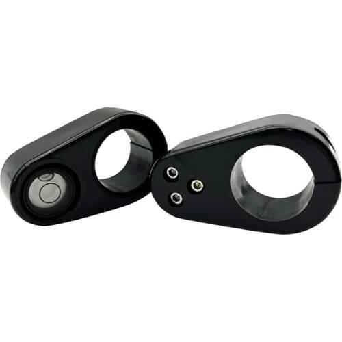 NEW 2PCS 25mm Vial with Holder fit 25mm diameter GPS pole Level Bubble surveying pole