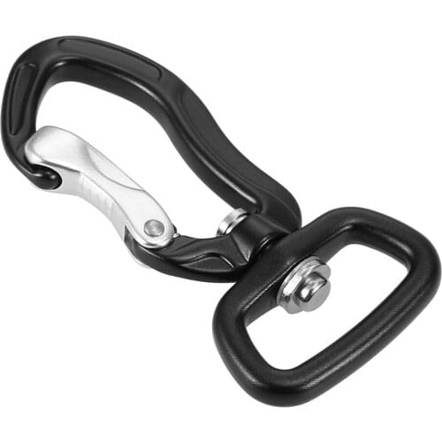 Carabiner Hook Climbing Accessories Swivel Carabiner Clip 360 Rotatable Chain Clip Keychain Hiking Camp Hammock Hanging Clip
