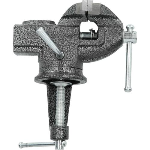 Table Vise Cast Iron Table Bench Safe and Reliable Sturdy and Durable and Stable for Industry Office Factory Mechanical Tools