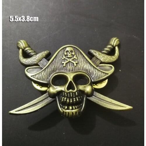 NEWEST MOTORCYCLE SKULL KNIFES PINS BADGES BROOCHES FOR BIKER JACKET VEST SHOES BAG BELT GARMENT BROOCHES PINS HAT PINS BUCKLE