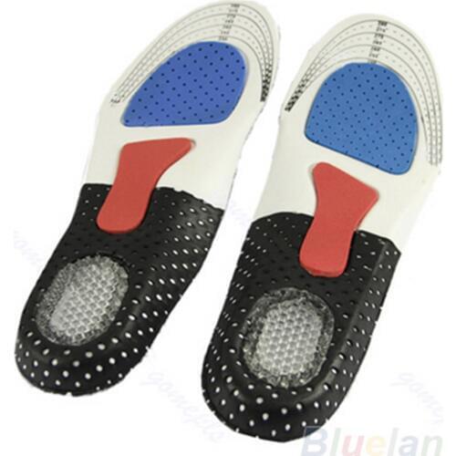 2020 Orthotic Arch Support Shoe Pad Sport Running Gel Insoles Massaging palmilhas ortopedicas plantilla pie plano Shoes Insole