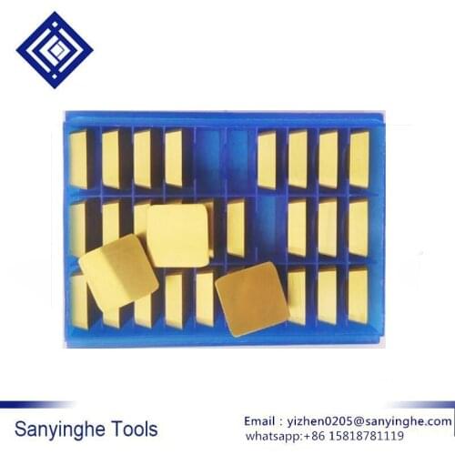 R0025 3130511 416051 titanium-plated triangular milling insert square milling insert cnc blade (30pcs/lots)