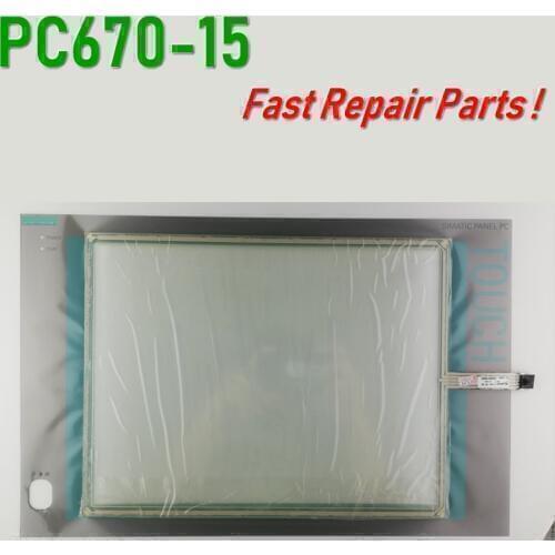 SIMATIC Panel PC 677B 15" Touch Original Touch Glass&Membrane Film for SIMATIC Panel PC 677B repair~do it yourself,Have in stock
