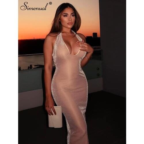 Длинные летние платья Simenual China At AliExpress