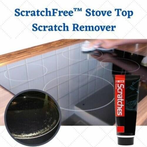Stove Top Scratch Remover Polishing Wax Kitchen Grinding Polishing Auto Paste Set Care Paste Scratch Compound Paint L5W0
