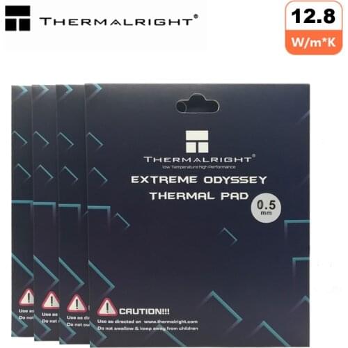 Thermalright Thermal pad 120X120mm 12.8 W/mK 0.5mm 1.0mm 1.5mm 2.0mm High Efficient thermal conductivity Original authentic