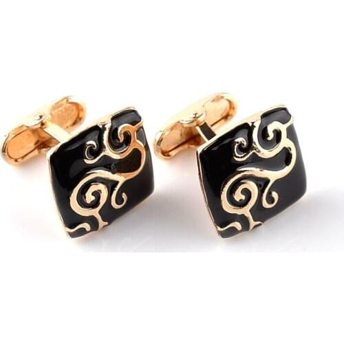 High-end mens shirts Cufflinks collection accessories classic Man Fashion Design carving Cufflink for Mens Cuff Links gemelos