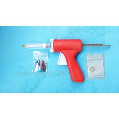 10cc Manual SyringeGun Paste Dispenser KT-SG10 W dispense needles & Syringe barrel