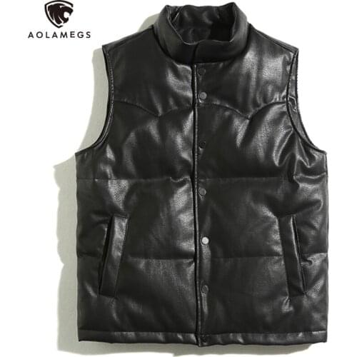 Мужские зимние жилеты Aolamegs China At AliExpress