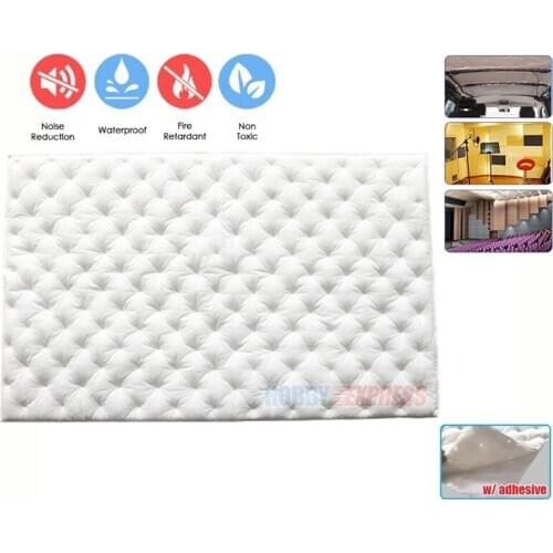 Arrowzoom 19.7" x 31.5" Automotive Sound Deadener Heat Insulation Soundproofing Cotton Mat