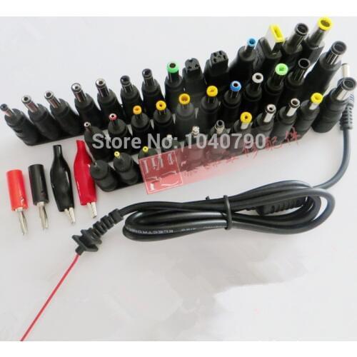 DC Power 5.5x2.1mm Jack Female to 40 Plug Male Connector with Cable Adapter Notebook Laptop Universal Maintenance power adapter