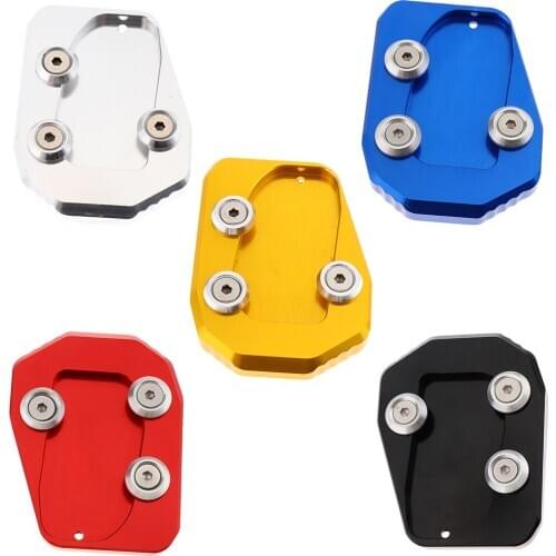 Motorbike Kickstand Side Extension Plate Pad For Yamaha MT-09 13-16