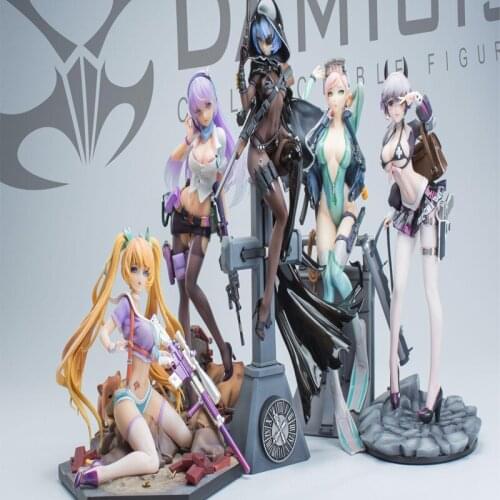 22cm 1/7 Japanece Anime After-School Arena-Fourth Shot Mega Power Girl PVC Action Figure Toy Game Statue Collectible Model Doll