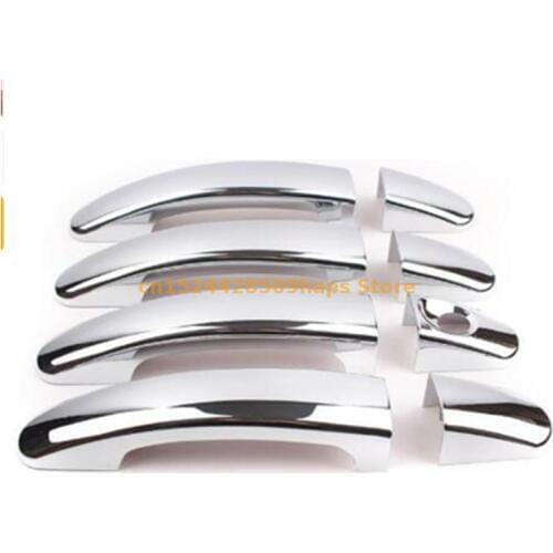 Carmilla Abs Chrome Car Door Handle Cover Trim Fit For Ford Focus 2 Mk2 Ii For Focus 3 Mk3 Iii 4 Mk4 Kuga Sticker