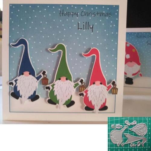 Metal Cutting Dies New 2019 Santa Claus Scrapbooking Fustelle Metalliche Per Scrapbooking Die Cuts For Card Making