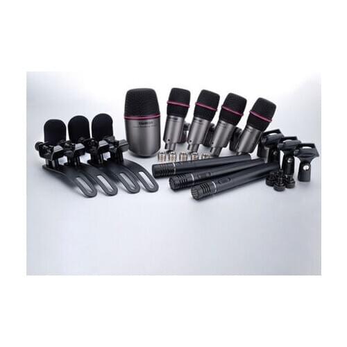 TAKSTAR DMS-DH8P band Drums Microphone Professional Condenser Recording Microphone/Mic Free Shipping