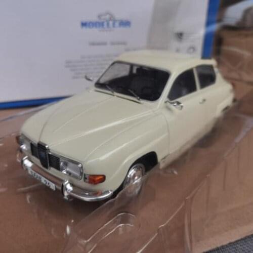 Model Car Diecast 1/18 Scale SAAB 96V4 Alloy Static Display Adult Collection Boy Toy Gift Classic Color Box
